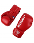 Перчатки боксерские "BoyBo" TITAN,IB-23 (одобрены ФБР),10oz красный Красный-фото 7 additional image